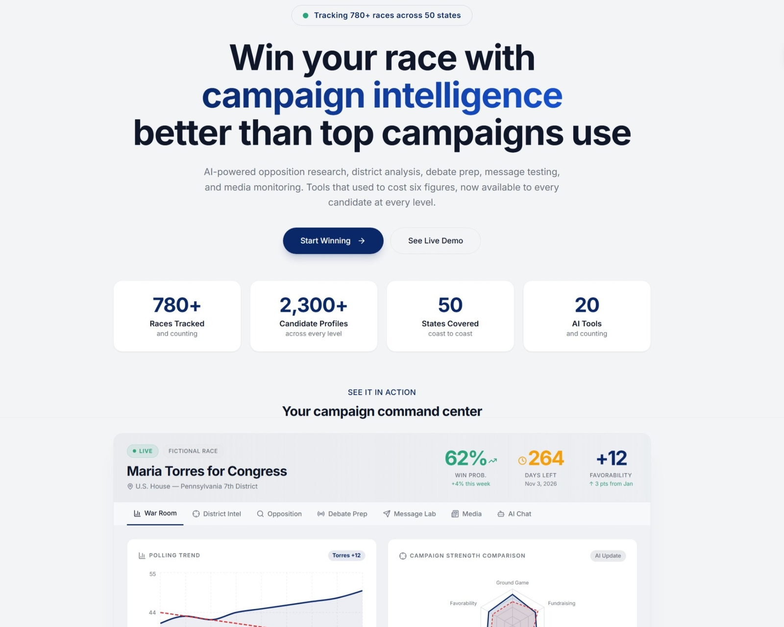 ElectionAI screenshot